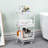 3-Tier Rolling Cart, Utility Cart with Wheels,Metal Cart,Bathroom Cart,Salon Trolley Cart,Kitchen Storage Cart-89251849