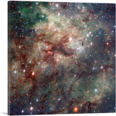 «Hubble Telescope Tarantula Nebula NMC 2060», reproduction de photo sur toile tendue