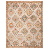 Samarkand 100 One Hundred Five Area Rug In Beige / Gold