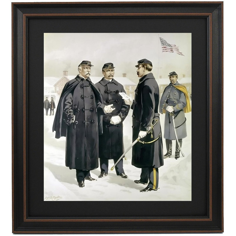 Les agents et les hommes enrôlés par Henry Alexander Ogden, H 24 po x l 22 po