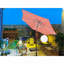 Parasol 9 pi avec motif de lumière et orange-2077437564