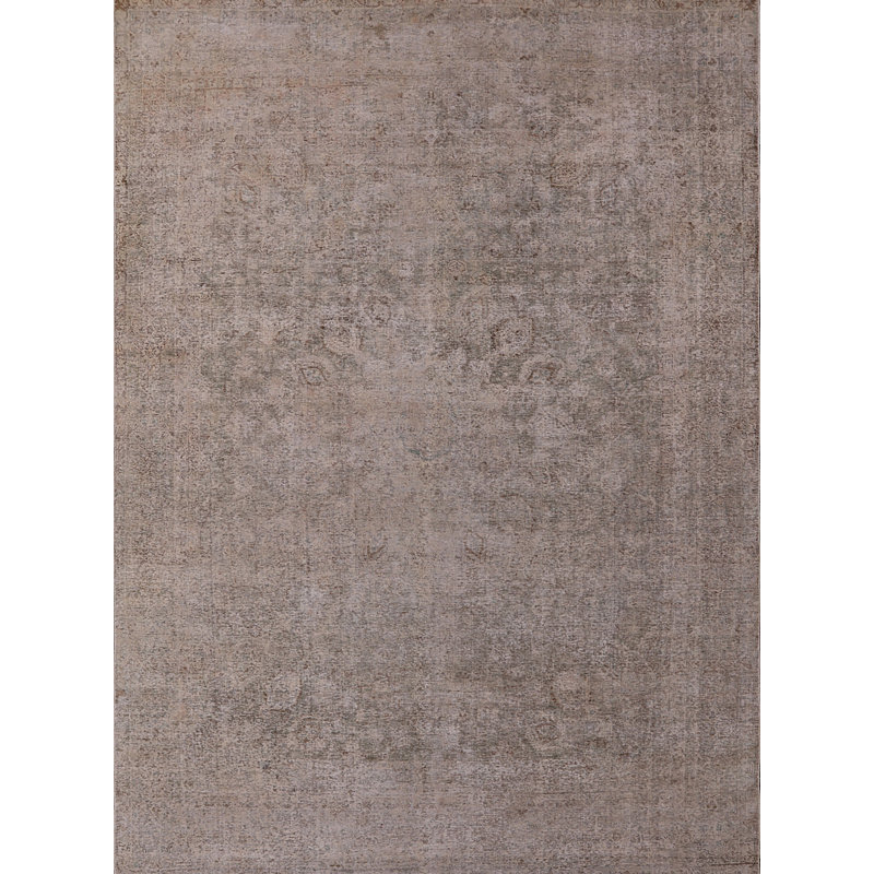 Tapis gris Circleville, Rectangle 7 pi x 10 pi