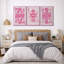 Reproduction de giclée sur toile rose-126030602-126030605
