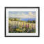«Pastel Hyacinth Seaside Garden», reproduction sous verre encadrée, design par Petal Prints Design-252364205-252364207