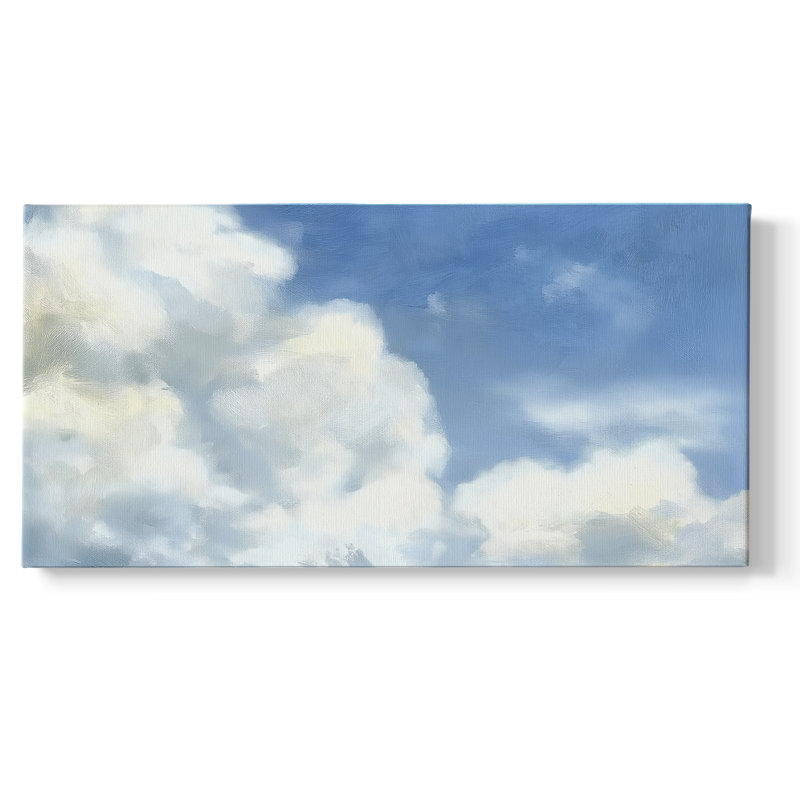 Abstract Series 10 #XXI-Gallery Wrapped Canvas, 16" H x 32" W