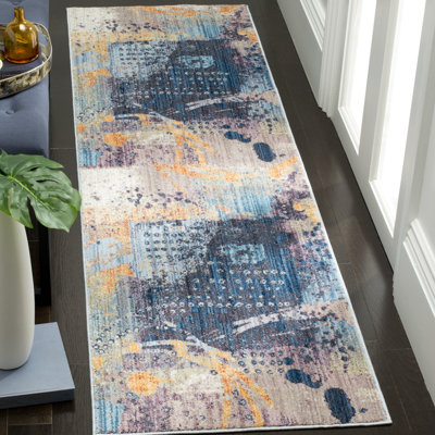 Morse Abstract Hand Woven Area Rug