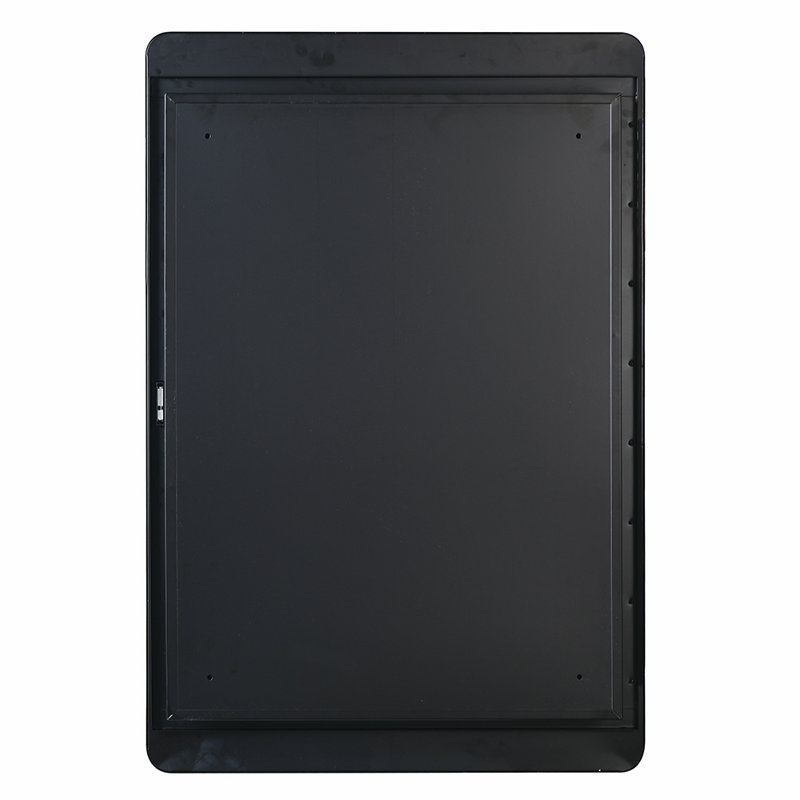 Armoire à miroir en métal à fixation murale ou encastrée, H 36 po x l 24 po x P 5,12 po