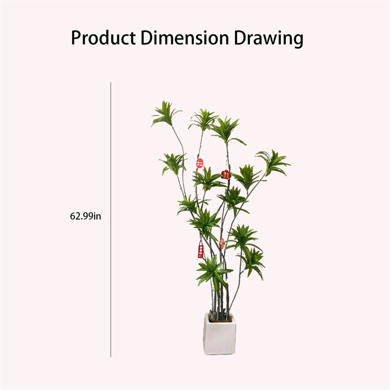 Plantes artificielles réalistes pour la décoration intérieure