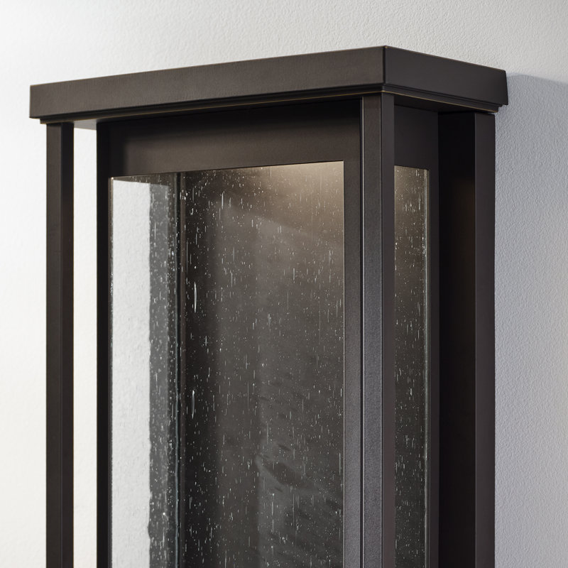 Faywood Large Lantern from Generation Lighting , Antique Bronze, 20" H x 10" W x 4.75" D