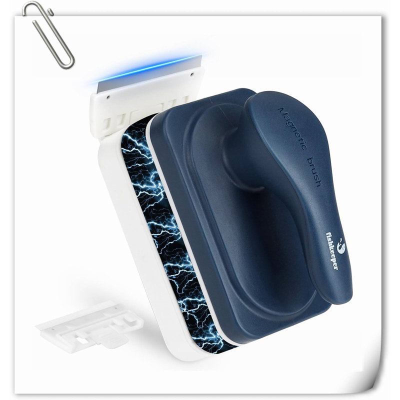 Brosse à vitre magnétique pour aquarium