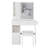 Length 11.8" X Width 15.7" X Height 63" Simple Stylish Dressing Mirror Cabinet, Full Body Mirror Cabinet, Extra Large Mirror, Multi Layer High Capacity Storage, Use Alone Or In Conjunction With Vanity