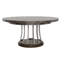 West Camden Round Walnut Wood Dining Table