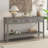 Contemporary 3-Drawer Console Table with 1 Shelf-501204527