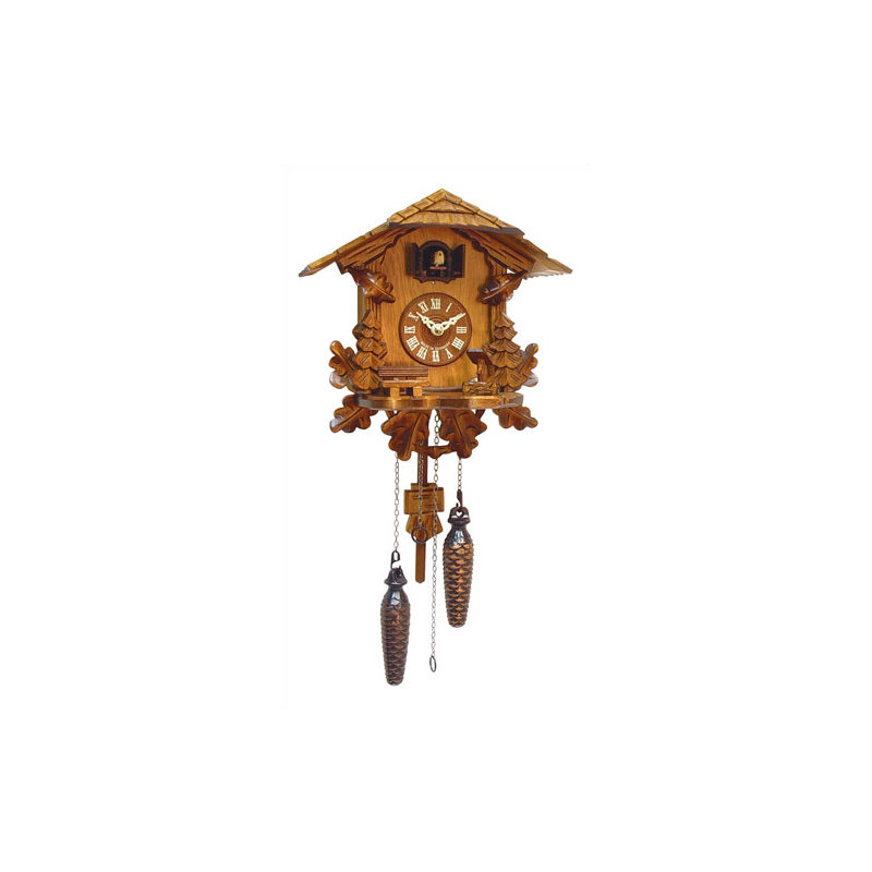 Horloge murale chalet