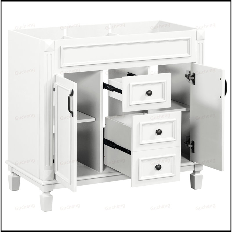 Meuble-lavabo de 36 pouces seulement, Blanc