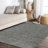Felicdad Shag Plush Charcoal Rug-1177873911