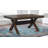 Asiel 7- Piece Wood and Upholstered Trestle Dining Set-2024304254