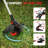 Cordless String Trimmer With Auto Feed 2 In 1 Electric Grass Trimmer Battery Powered 13" Edger And Weed Trimmer