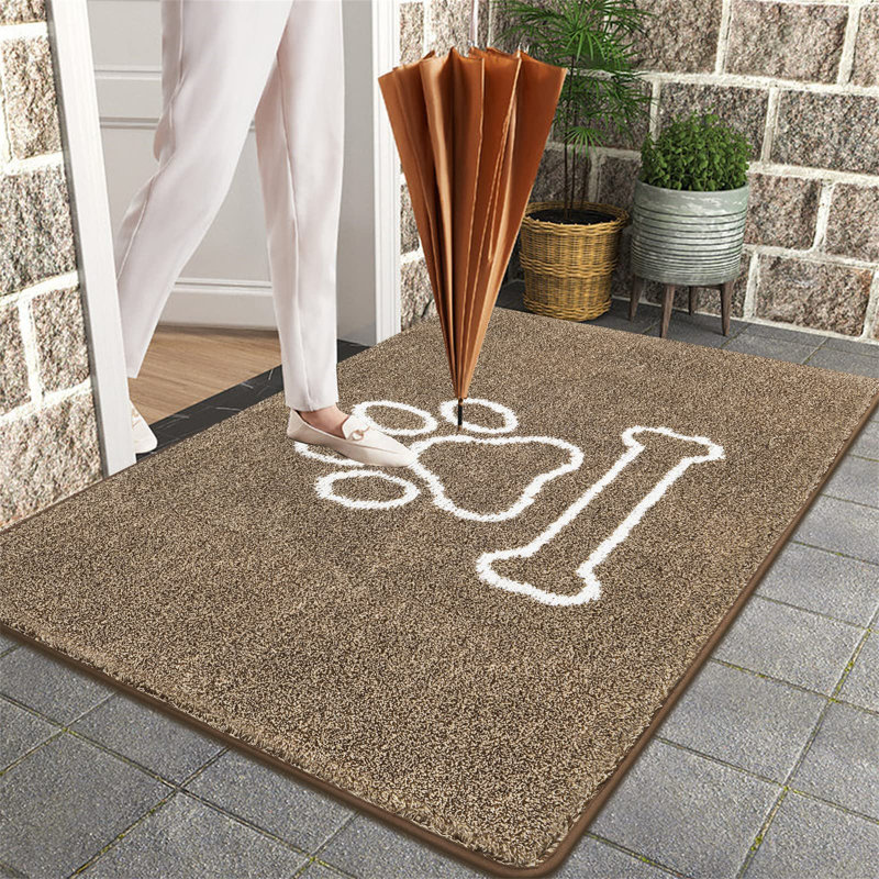 Waldoboro Non-Slip Doormat, Brown, 120cm W x 80cm L