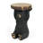 Black Bear Side Table Pedestal End Table Stool(Only Including Table)
