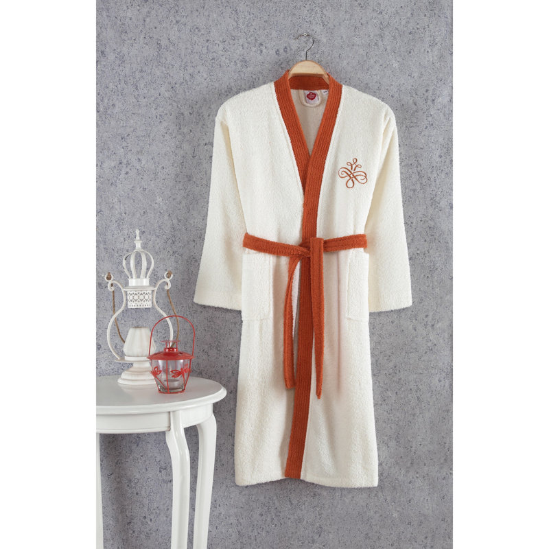 Peignoir Maya 100% coton avec poches