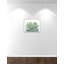 «Succulent - Floater Frame», reproduction d'art sur toile-46828278-46828274