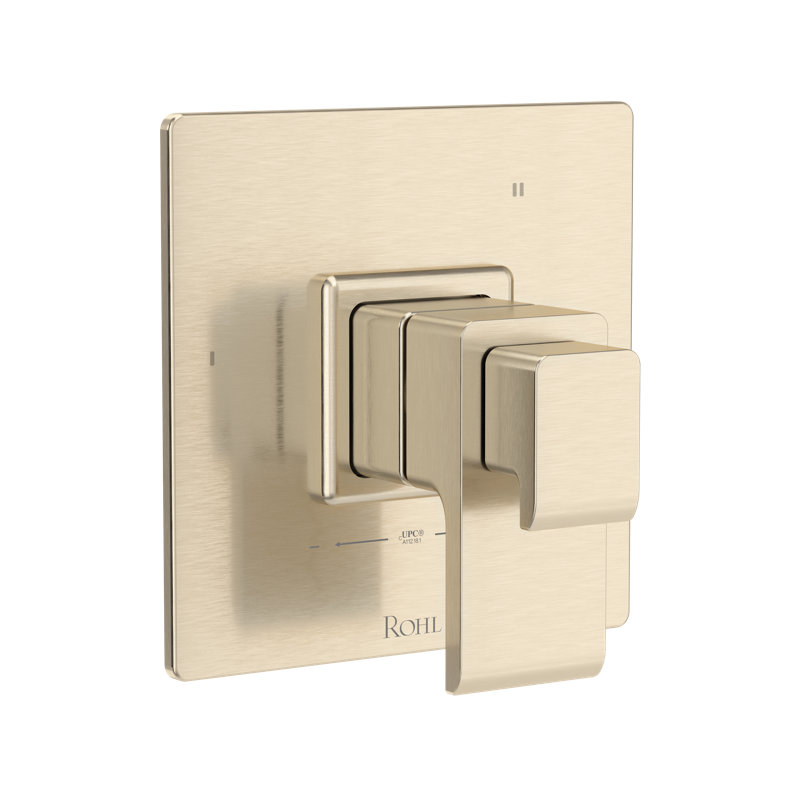Garniture thermo-équilibrée 1/2 "avec 3 fonctions Rohl, Nickel satiné