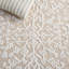 Laine touffetée à la main Glamour Viscose Tapis d'intérieur floral en coton-612859982