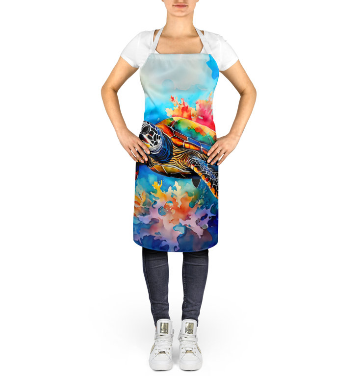 No Pattern Bib Apron