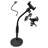 5 Core Cell Phone Stand Adjustable Height & Angle Gooseneck Stand for Desk Flexible Arm