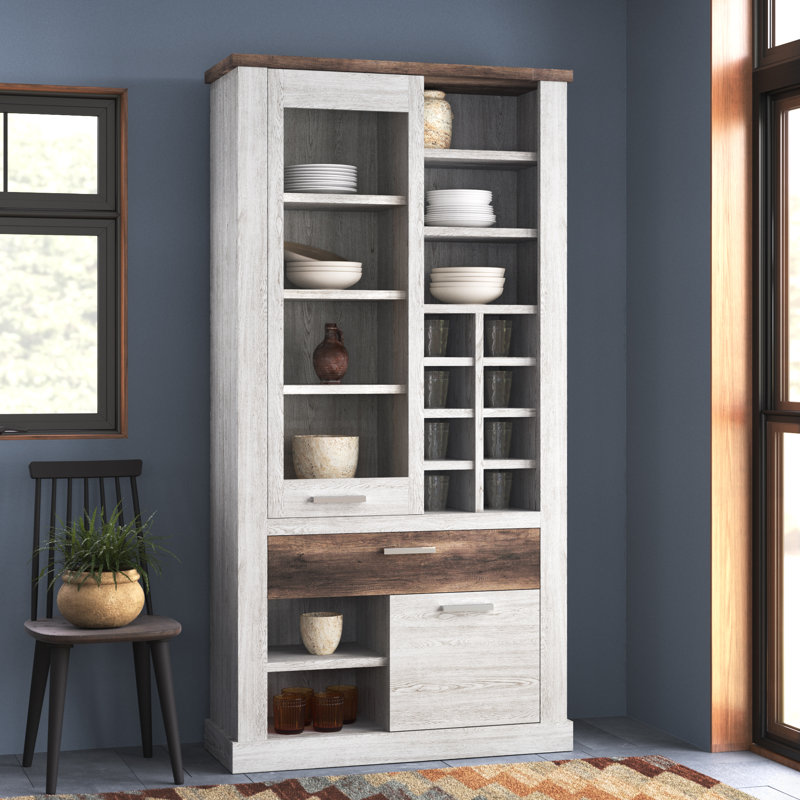 Nuzzo Display Cabinet, White