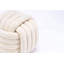 Repose-pieds en tissu Chenille