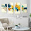 « Couleur candide »-ensemble de 4 reproductions d’art sur toile tendue-440120638