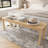 52" Solid Wood Foyer Bench - Comfortable & Elegant Modern Entry Bench, Sleek Design