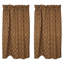Panneau de rideau simple 100% coton Khadijah Marshfield-189173864