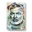Ernest Hemingway In Abstract - Wrapped Canvas-55311649
