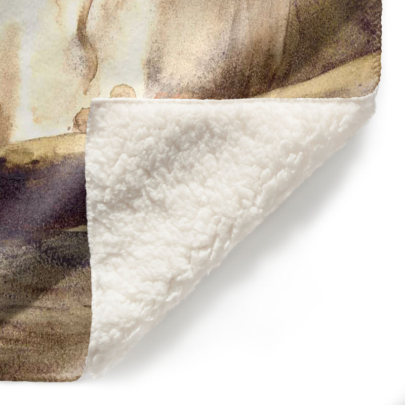  Couverture douce en sherpa, 51 po x 60 po