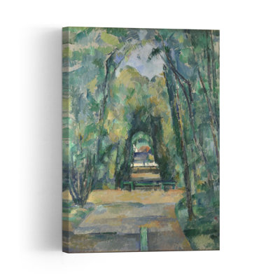 Avenue At Chantilly, 1888 Abstract Contemporary Wall Art Print