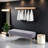 Julietta Tufted Upholstered Bench with Soft Sherpa Fabric and Modern Metal Legs-742709378