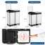 Steel Kitchen Rubbish Bin - 60 L