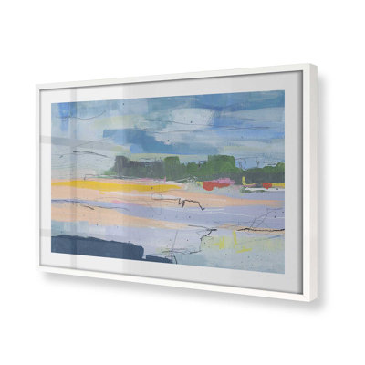 «Twilight's First Glow» encadré sur papier par Jan Weiss