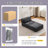 Compression Mahjong Sofa,Convertible Floor Sofa Bed,DIY Boneless Modular Sectional Sofa,No Assembly Required,Circle Fleece Fabric,Oversized Single Seater With 1 Pillow And 1 Ottoman,Dark-Grey-261485222