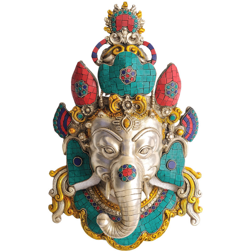 Masque mural Ganesha