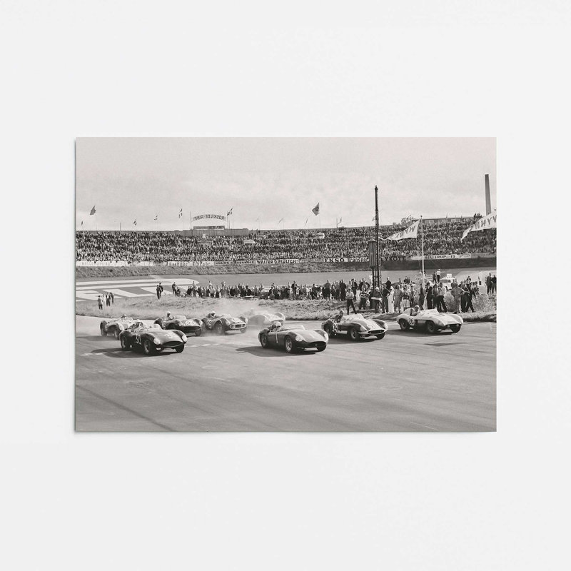 «Race Start Legacy», reproduction sur papier mat d'archives, H 16 po x l 20 po