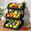 Ebern Designs Wood Fruit Basket