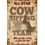 Cows Tipping - Wrapped Canvas Print-351455646