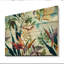 Fleurs tropicales rétro I - impression d'art mural en bois tropical-1358302384