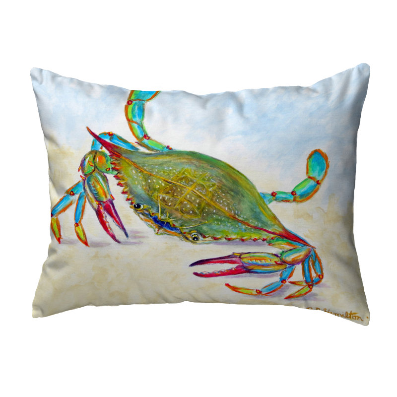 Outdoor Reversible Throw Pillow