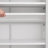 Modern Minimalist Double Door Shoe Cabinet – Adjustable Mesh Doors & High Foot Hollow Storage For Robotic Vacuum Cleaners, Stylish & Functional Shoe Organizer-1791809159