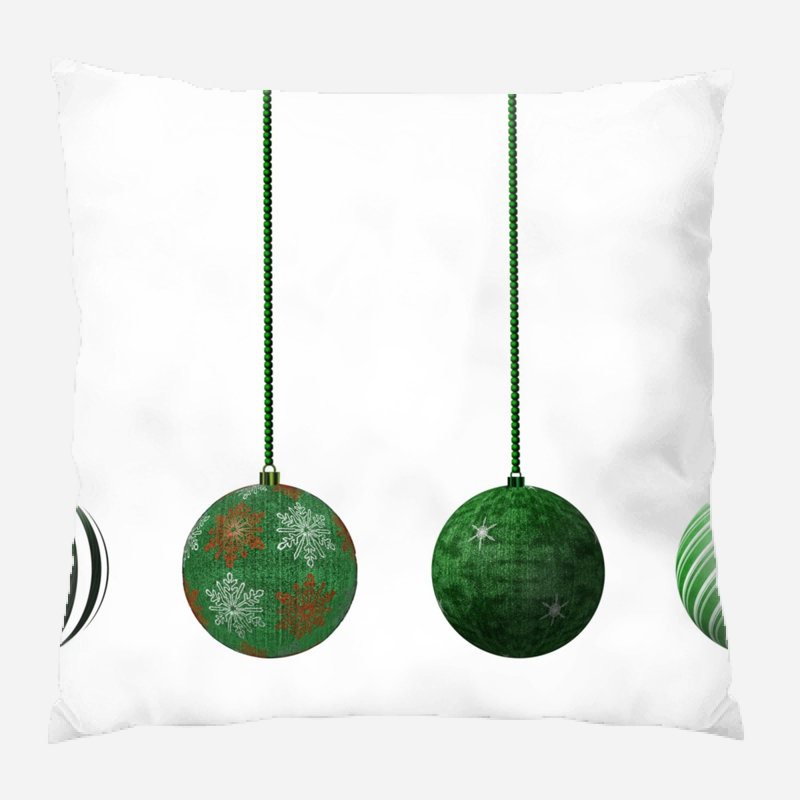 Microsuede Reversible Throw Pillow